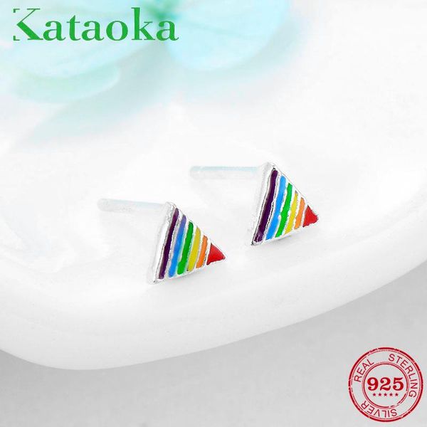 stud 2021 fashoin colorful triangle enamel earrings 925 sterling silver party jewelry small women gift, Golden;silver
stud 2021 fashoin colorful triangle enamel earrings 925 sterling silver party jewelry small women gift, Golden;silver