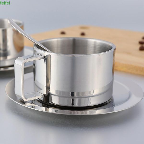 mugs stainless steel tea coffee mug cups double wall insulated cup with saucer spoon set for milk home kitchen
mugs stainless steel tea coffee mug cups double wall insulated cup with saucer spoon set for milk home kitchen