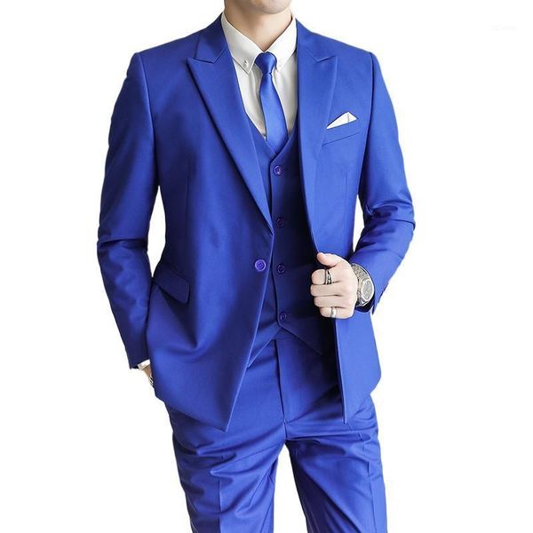 fashion men casual business 3 pcs suit set / male slim solid color wedding blazers jacket vest pants trousers waistcoat men's suits &, White;black
fashion men casual business 3 pcs suit set / male slim solid color wedding blazers jacket vest pants trousers waistcoat men's suits &, White;black