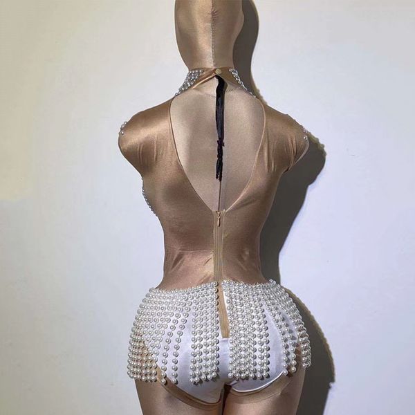 european clothing for female singer costume sleeveless nude bodysuit pearl fringe rhinestone outfit pole dance outfit, Black;red
european clothing for female singer costume sleeveless nude bodysuit pearl fringe rhinestone outfit pole dance outfit, Black;red