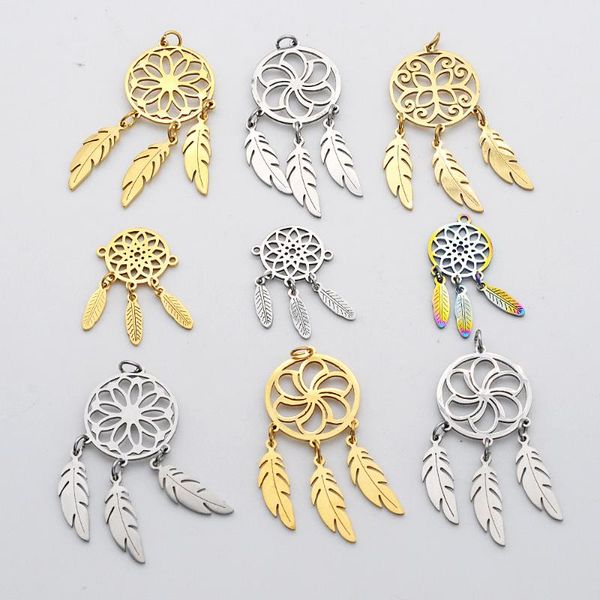 charms 10pcs/lot mix designs stainless steel boho dream catcher diy jewelry connector wholesale bracelet making charm, Bronze;silver
charms 10pcs/lot mix designs stainless steel boho dream catcher diy jewelry connector wholesale bracelet making charm, Bronze;silver