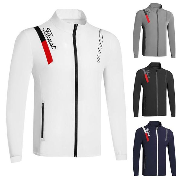 men's jackets golf jacket summer sports coat thin breathable windbreaker for men, Black;brown
men's jackets golf jacket summer sports coat thin breathable windbreaker for men, Black;brown