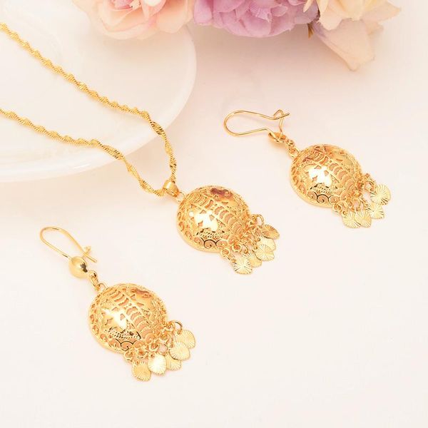 earrings & necklace gold color hollow round pendant necklaces elegant jewerly set for women exquisite dubai arab african jewelry, Silver
earrings & necklace gold color hollow round pendant necklaces elegant jewerly set for women exquisite dubai arab african jewelry, Silver