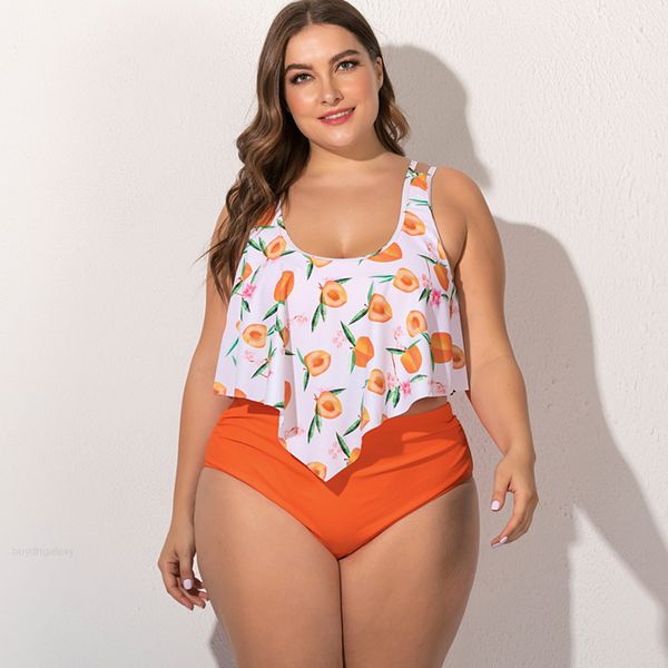 set 2021 plus size swimwear women high waist swimsuit print bikini 2 pieces bathing beachwear swimming suit 5xl q30, White;black
set 2021 plus size swimwear women high waist swimsuit print bikini 2 pieces bathing beachwear swimming suit 5xl q30, White;black