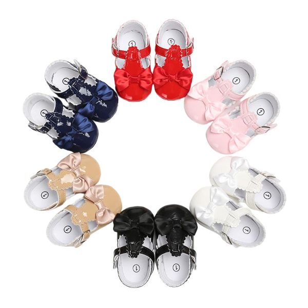first walkers baby born girls pu solid bow knot walker shoes mary jane princess flat sole infant toddler prewalker 0-13m
first walkers baby born girls pu solid bow knot walker shoes mary jane princess flat sole infant toddler prewalker 0-13m