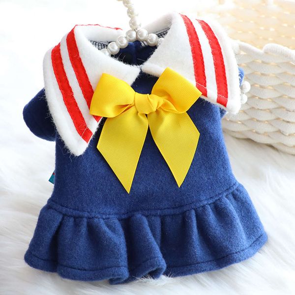 dog autumn and winter beautiful girl woollen thick skirt princs cotton padded small pet cloth
dog autumn and winter beautiful girl woollen thick skirt princs cotton padded small pet cloth