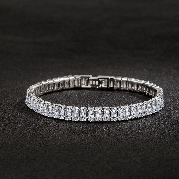 luxury chain diamond bracelet stainless steel moissanite tennis link chain bracelets bangles valentines day gift girlfriend chirstmas jewelr, Golden;silver
luxury chain diamond bracelet stainless steel moissanite tennis link chain bracelets bangles valentines day gift girlfriend chirstmas jewelr, Golden;silver