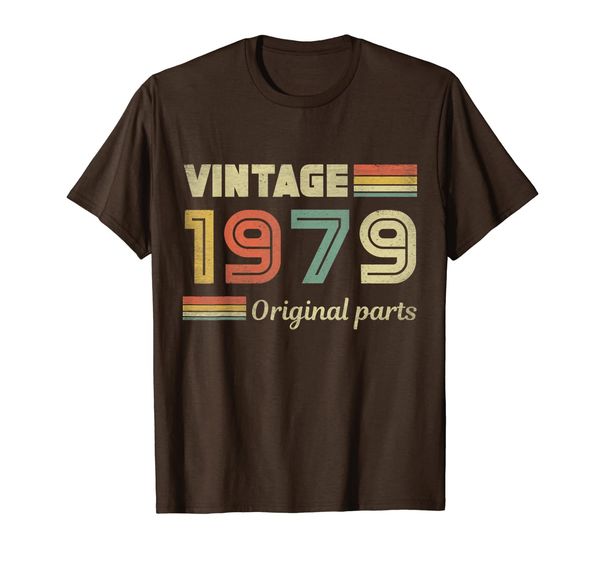 vintage 1979 t shirt 40th born in 1979 birthday gift, White;black
vintage 1979 t shirt 40th born in 1979 birthday gift, White;black
