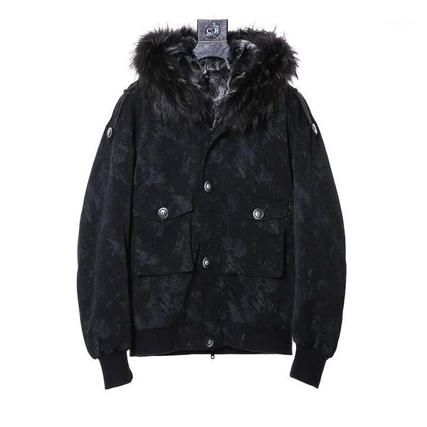 men's trench coats real rex fur liner jackets parka men fashion overcoat natural raccoon collar winter coat, Tan;black
men's trench coats real rex fur liner jackets parka men fashion overcoat natural raccoon collar winter coat, Tan;black