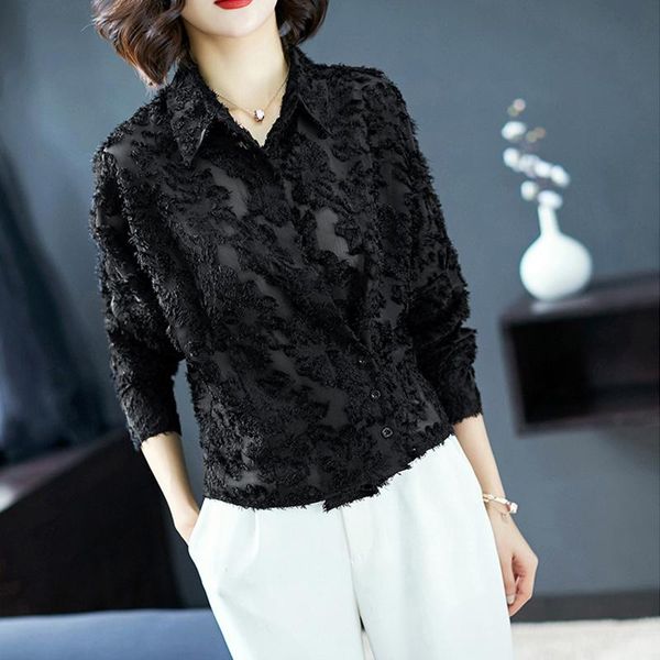women's blouses & shirts boollili shirt spring autumn blouse 2021 womens and office lace black women camisas mujer, White
women's blouses & shirts boollili shirt spring autumn blouse 2021 womens and office lace black women camisas mujer, White