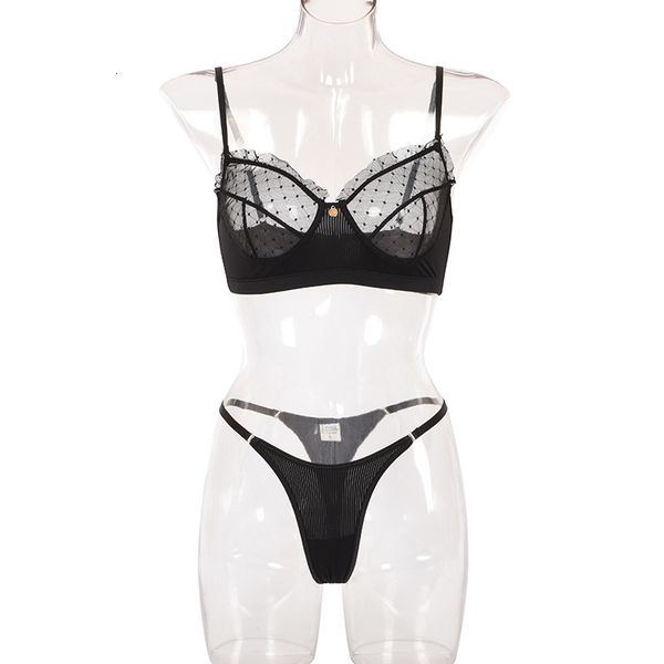 new 2021 women lace thong set lingerie corset solid mesh underwire sleepwear perspective underwear suit exotic sets 2pcs raca, Black;white
new 2021 women lace thong set lingerie corset solid mesh underwire sleepwear perspective underwear suit exotic sets 2pcs raca, Black;white