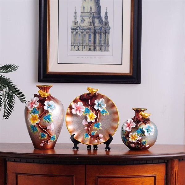 vases 3pcs/set ceramic vase 3d stereoscopic dried flowers arrangement wobble plate living room entrance home decorations r1845
vases 3pcs/set ceramic vase 3d stereoscopic dried flowers arrangement wobble plate living room entrance home decorations r1845