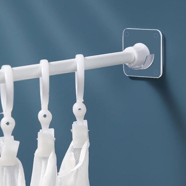hooks & rails 2 pc 4x4cm punch-strong rod holder curtain bracket hook adjustable transparent wall self-adhesive home tool
hooks & rails 2 pc 4x4cm punch-strong rod holder curtain bracket hook adjustable transparent wall self-adhesive home tool
