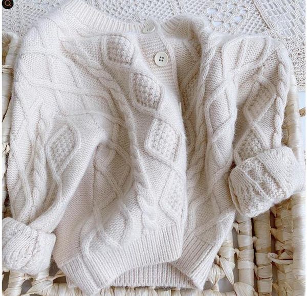 jackets 1-5t infant cable-knit sweater kids girl button-down solid color long sleeve round neck cardigan children clothes, Blue;gray
jackets 1-5t infant cable-knit sweater kids girl button-down solid color long sleeve round neck cardigan children clothes, Blue;gray