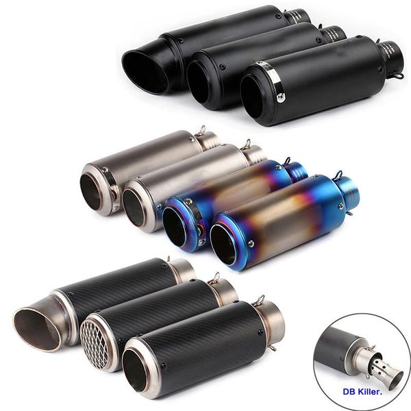 motorcycle exhaust system 51mm/61mm pipe muffler escape moto for cafe racer dirt pit bike scooter pcx 125 fz6 r3 ninja 400 z750 z800
motorcycle exhaust system 51mm/61mm pipe muffler escape moto for cafe racer dirt pit bike scooter pcx 125 fz6 r3 ninja 400 z750 z800