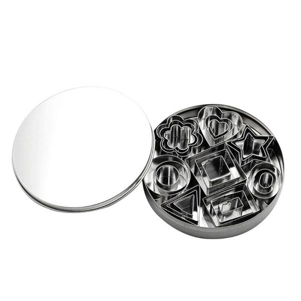 baking moulds 24pcs/set stainless steel cookie cutter cutters slicers set biscuit mould bjstore
baking moulds 24pcs/set stainless steel cookie cutter cutters slicers set biscuit mould bjstore
