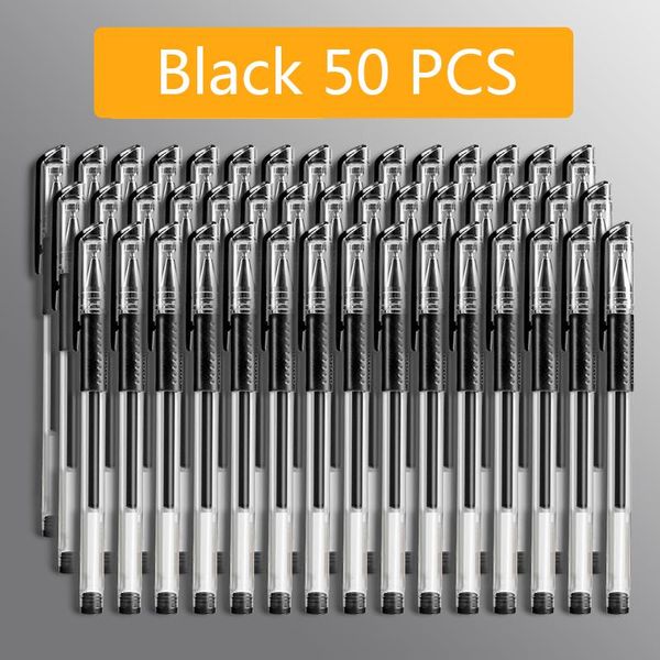 gel pens 50 pcs set red blue black ink pen 0.5mm writing neutral simple for student school office supplies stationery
gel pens 50 pcs set red blue black ink pen 0.5mm writing neutral simple for student school office supplies stationery