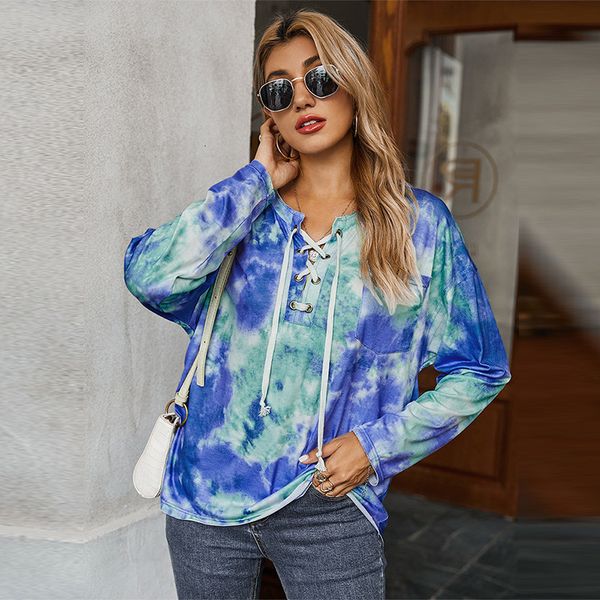 2021 fashion tie collar tie-dye clothing casual pocket pullover autumn winter sweatshirt for women new dlqy, Black
2021 fashion tie collar tie-dye clothing casual pocket pullover autumn winter sweatshirt for women new dlqy, Black