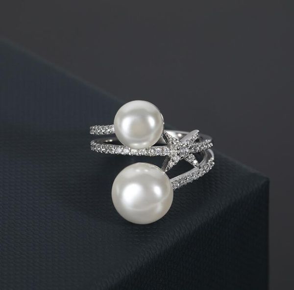 wedding rings fashion set rhinestone double pearl simple ins design style women star zircon elegant ladies finger accessories, Slivery;golden
wedding rings fashion set rhinestone double pearl simple ins design style women star zircon elegant ladies finger accessories, Slivery;golden