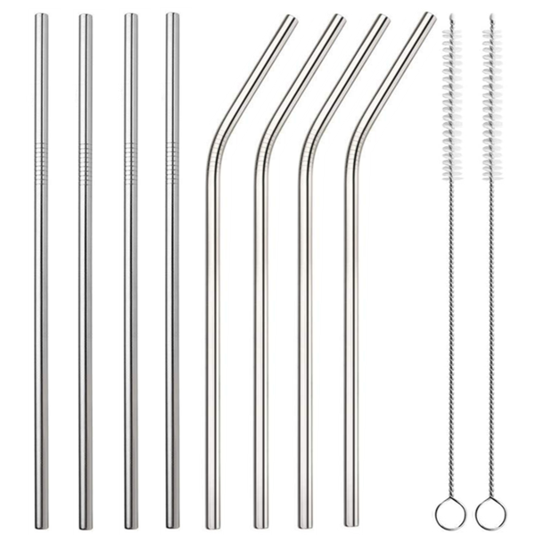 drinking straws stainless steel straw reusable 304 eco-friendly sturdy straight bent metal set home bar party travel accessory
drinking straws stainless steel straw reusable 304 eco-friendly sturdy straight bent metal set home bar party travel accessory