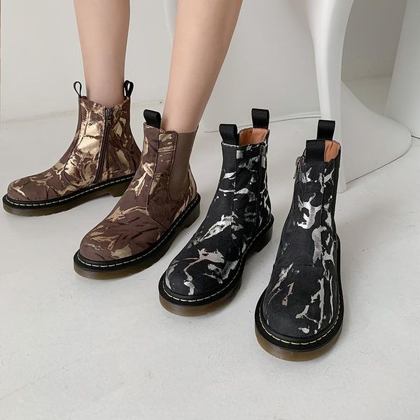 boots elastic band motorcycle genuine leather chunky heels pumps for women round toe autumn est working shoes woman, Black
boots elastic band motorcycle genuine leather chunky heels pumps for women round toe autumn est working shoes woman, Black