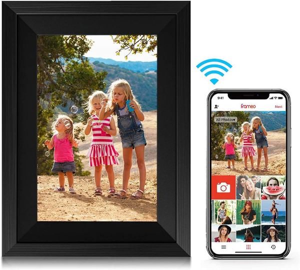 digital po frames po 10.1'' wifi picture smart cloud ips touch screen auto-rotate frame with video/pictures shared by frameo app
digital po frames po 10.1'' wifi picture smart cloud ips touch screen auto-rotate frame with video/pictures shared by frameo app