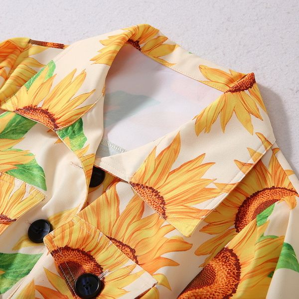 women's jackets jackets summer style women turn-down collar sunflower print chest pocket deco short sleeve casual jump lox9, Black;brown
women's jackets jackets summer style women turn-down collar sunflower print chest pocket deco short sleeve casual jump lox9, Black;brown