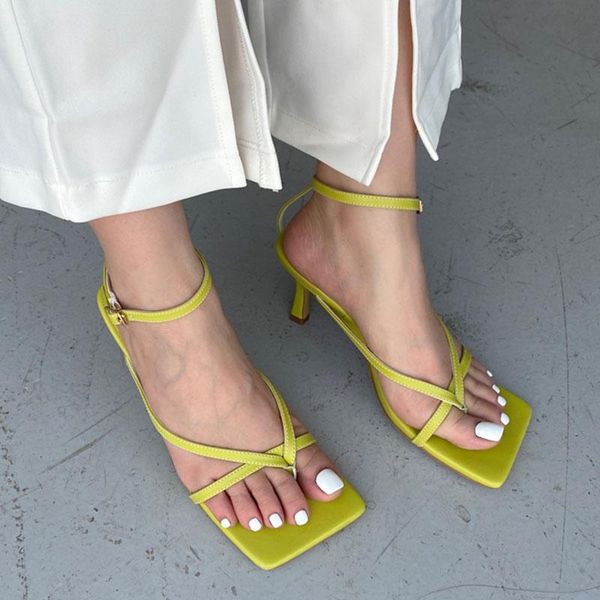 sandals 2021 fashion brand high heels open toe gladiator women narrow band buckle strap dress shoes sandalias mujer, Black
sandals 2021 fashion brand high heels open toe gladiator women narrow band buckle strap dress shoes sandalias mujer, Black