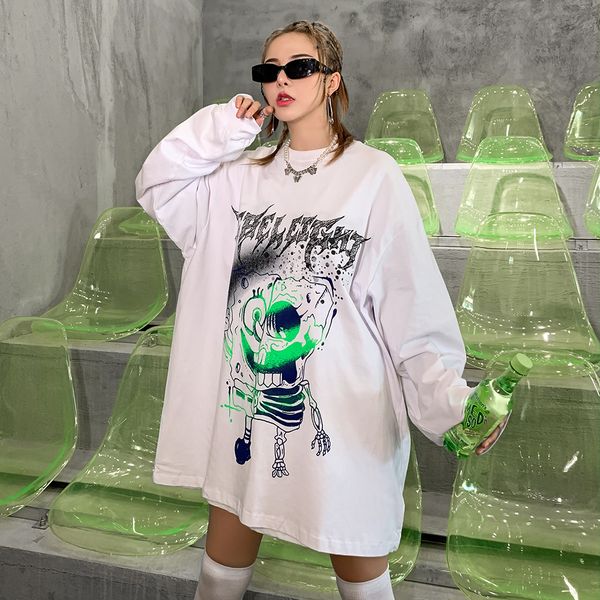 2021 new long sleeve japanese harajuku kawaii cartoon cute tshirt women oversized shirts trend fashion clothing japan streetwear 8m41, White
2021 new long sleeve japanese harajuku kawaii cartoon cute tshirt women oversized shirts trend fashion clothing japan streetwear 8m41, White