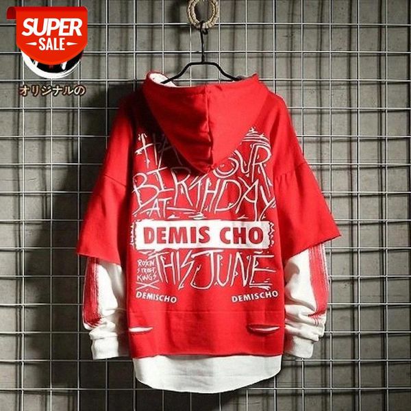 autumn plus velvet thick sweatershirts men's hooded korean loose students fake two-piece hoodies long sleeved printing for male #tp8n, Black
autumn plus velvet thick sweatershirts men's hooded korean loose students fake two-piece hoodies long sleeved printing for male #tp8n, Black
