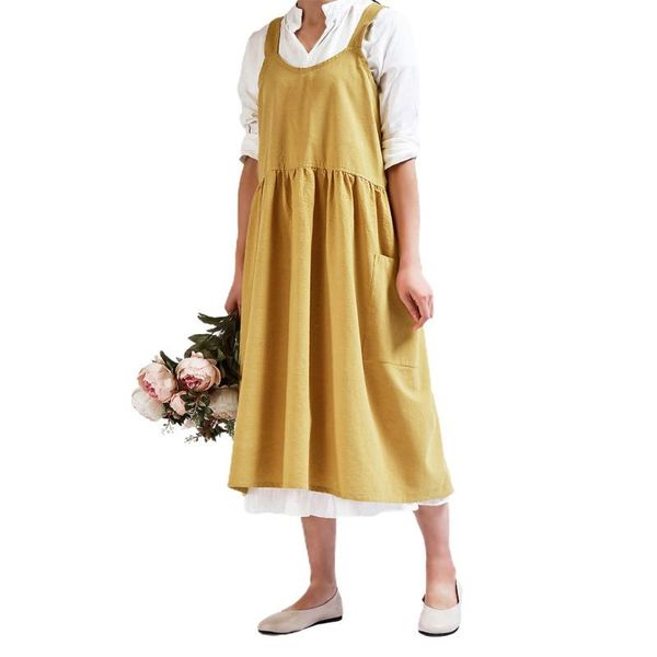 new cooking kitchen apron for woman female bib cotton linen dress cafe bbq aprons kitchen sleeveless cooking accessories
new cooking kitchen apron for woman female bib cotton linen dress cafe bbq aprons kitchen sleeveless cooking accessories