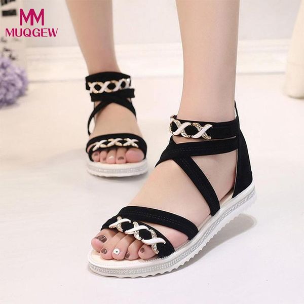 sandals women summer flat soft beach shoes ladies elegant leather leisure female casual zapatos mujer, Black
sandals women summer flat soft beach shoes ladies elegant leather leisure female casual zapatos mujer, Black