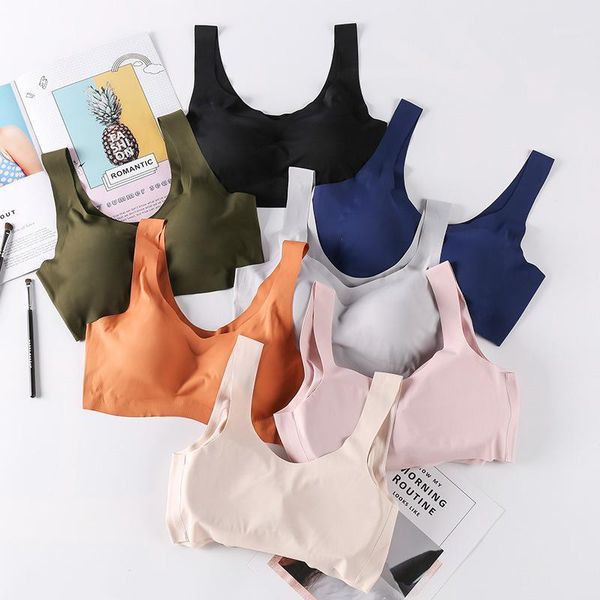 sports yoga bra women seamless padded fitness running gym underwear push up sport large size outfit
sports yoga bra women seamless padded fitness running gym underwear push up sport large size outfit
