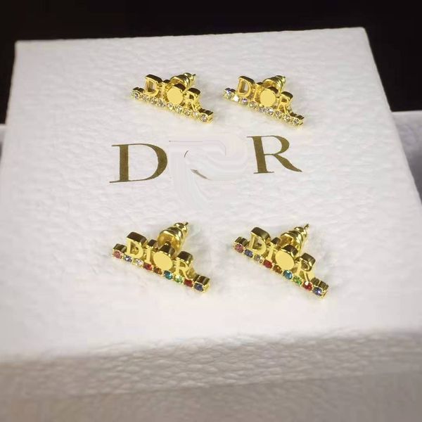 letter pearl small fragrance earrings women's jewelry with gift box package, Golden
letter pearl small fragrance earrings women's jewelry with gift box package, Golden