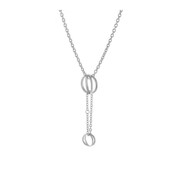 original niche necklace korean style ins simple long sweater chain titanium steel ring stitching student accessories, Silver
original niche necklace korean style ins simple long sweater chain titanium steel ring stitching student accessories, Silver