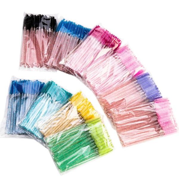 false eyelashes disposable eyelash brush 50 pcs crystal eye lash mini mascara wands applicator extension makeup
false eyelashes disposable eyelash brush 50 pcs crystal eye lash mini mascara wands applicator extension makeup