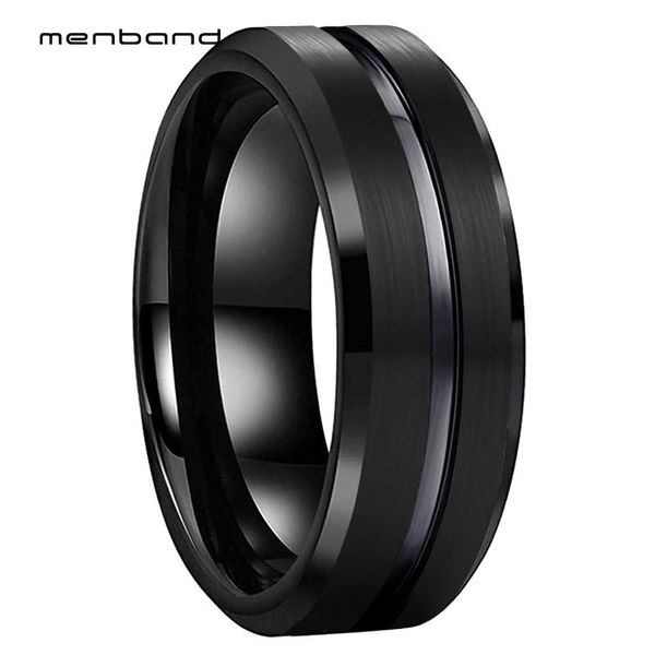 wedding rings tungsten black band for men and women center grooved bevel edges brushed finish 8mm ring box available, Slivery;golden
wedding rings tungsten black band for men and women center grooved bevel edges brushed finish 8mm ring box available, Slivery;golden