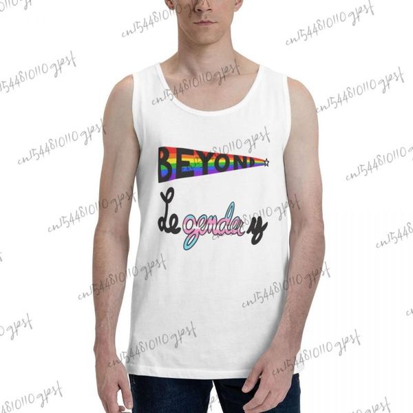 men' tank playera sin manga hombre beyond legendery transgender pride gym clothing regata masculina, White;black
men' tank playera sin manga hombre beyond legendery transgender pride gym clothing regata masculina, White;black