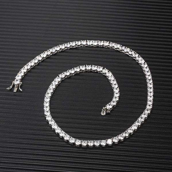 chains men/women hip hop iced out bling tennis chain necklace 3mm 4mm 5mm necklaces hiphop jewelry fashion, Silver
chains men/women hip hop iced out bling tennis chain necklace 3mm 4mm 5mm necklaces hiphop jewelry fashion, Silver