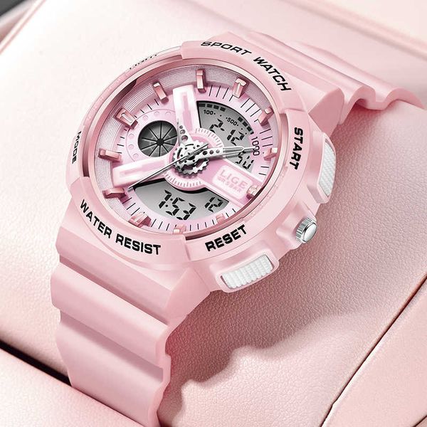 brand pink women's watches 50m waterproof sports wristwatch ladies quartz watch swimming mujer, Slivery;brown
brand pink women's watches 50m waterproof sports wristwatch ladies quartz watch swimming mujer, Slivery;brown