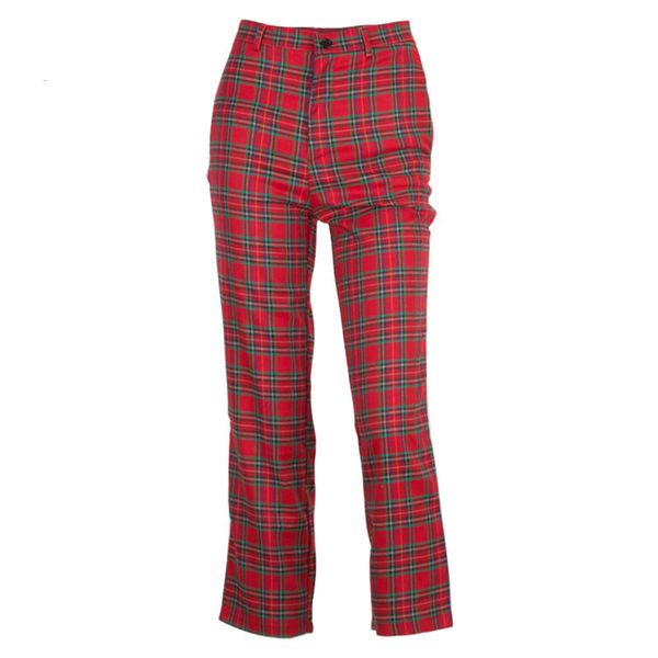 designer 21ss spring and autumn loose fashion high waist plaid straight leg pants women, Black;white
designer 21ss spring and autumn loose fashion high waist plaid straight leg pants women, Black;white