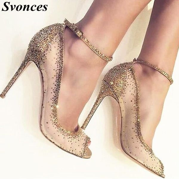 dress shoes big size 35-42 ankle strap crystal high heels peep toe woman wedding party pumps banquet rhinestone stiletto champagne, Black
dress shoes big size 35-42 ankle strap crystal high heels peep toe woman wedding party pumps banquet rhinestone stiletto champagne, Black