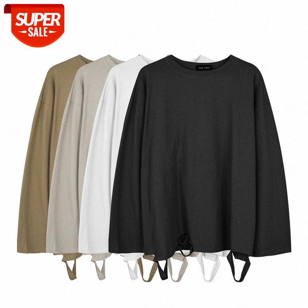 solid color long-sleeved t-shirt with holes in the hem. men's street flow loose round neck a bottoming shirt and compassionate #lc7i, White;black
solid color long-sleeved t-shirt with holes in the hem. men's street flow loose round neck a bottoming shirt and compassionate #lc7i, White;black