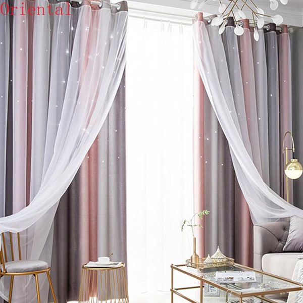 gradient rainbow color hollow star double layer blackout curtains kids girl white sheer window curtains for bedroom living room
gradient rainbow color hollow star double layer blackout curtains kids girl white sheer window curtains for bedroom living room