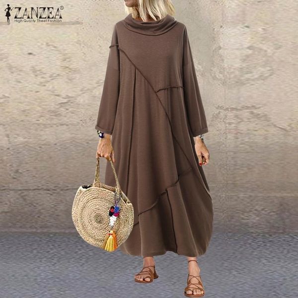 casual dresses zanzea vintage women turtleneck long sleeve dress autumn solid loose sundress kaftan 5xl vestidos plus size, Black;gray
casual dresses zanzea vintage women turtleneck long sleeve dress autumn solid loose sundress kaftan 5xl vestidos plus size, Black;gray