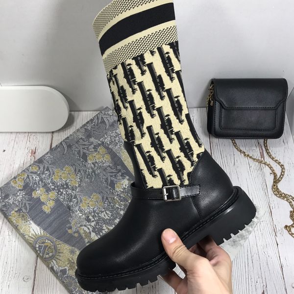 d-major boots womens designer fly woven fabric and leather stitching socks boot have adjustable nylon straps at the ankles for fallwinter, Black
d-major boots womens designer fly woven fabric and leather stitching socks boot have adjustable nylon straps at the ankles for fallwinter, Black
