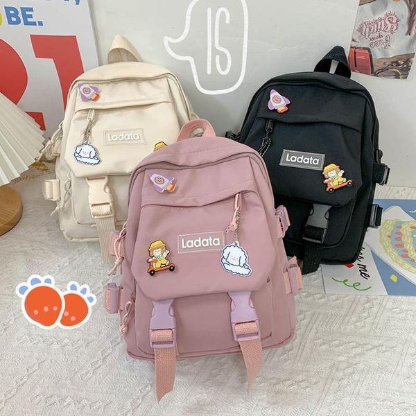 backpack small women's girls school bag waterproof nylon fashion japanese casual young girl's female mini 2021
backpack small women's girls school bag waterproof nylon fashion japanese casual young girl's female mini 2021