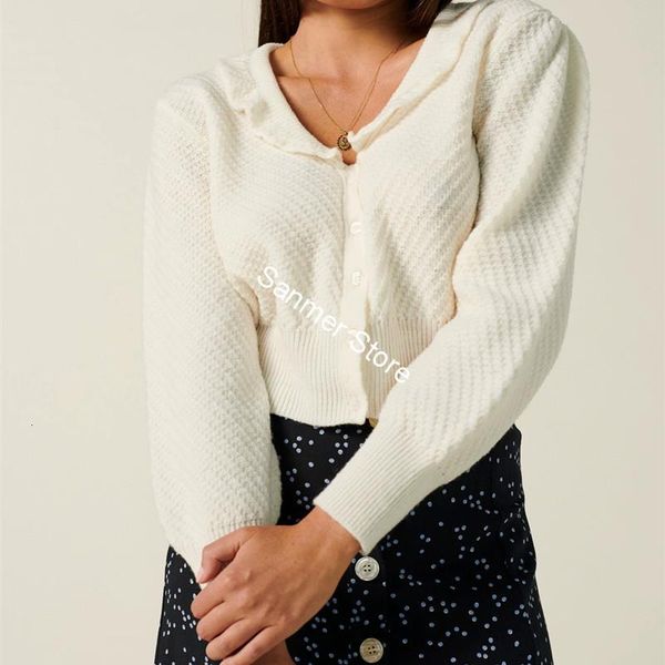 2021 new camisola curta de malha feminina com decote em v vermelho branco nico breasted manga lanterna longa slido vintage malhas cardigan i, White;black
2021 new camisola curta de malha feminina com decote em v vermelho branco nico breasted manga lanterna longa slido vintage malhas cardigan i, White;black