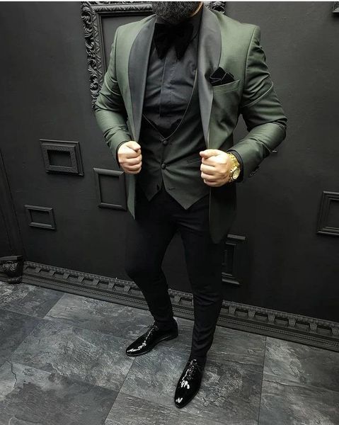 men's suits & blazers arrival dark green shawl lapel costume homme wedding tuxedos terno masculino slim fit groom prom party blazer 3 p, White;black
men's suits & blazers arrival dark green shawl lapel costume homme wedding tuxedos terno masculino slim fit groom prom party blazer 3 p, White;black