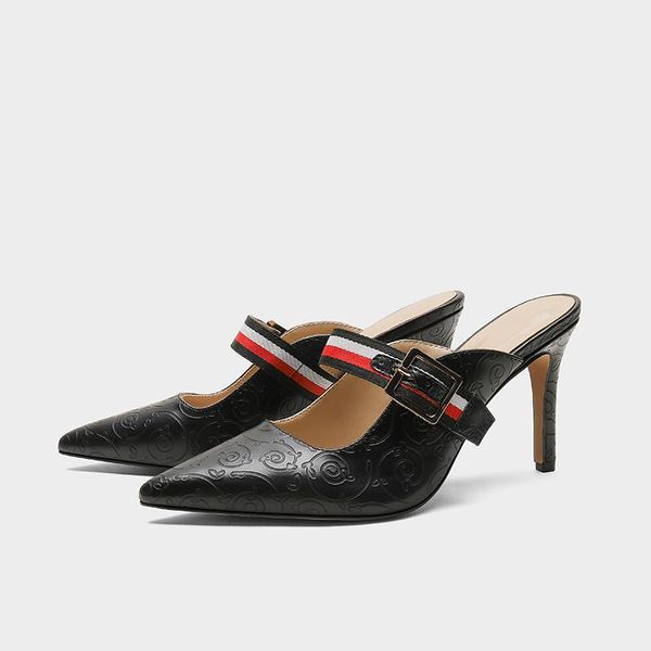 dress shoes buckle black women's simple style high-heeled stiletto belt pointed sandals out shopping comfortable single
dress shoes buckle black women's simple style high-heeled stiletto belt pointed sandals out shopping comfortable single